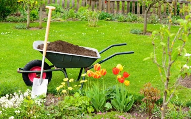 Aerobic composting for gardening