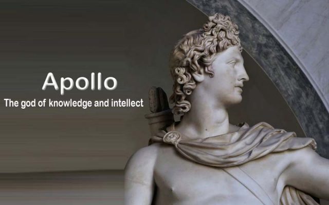 Apollo: The god of knowledge and intellect