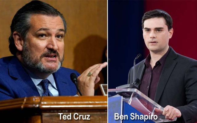 Ted Cruz with Ben Shapiro