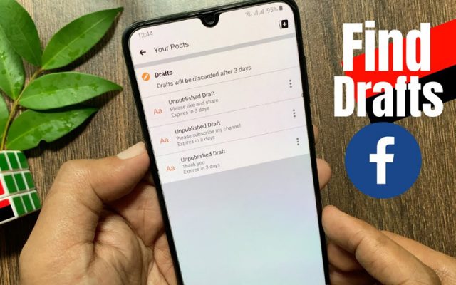 How do I find my Facebook drafts? – Android and iOS – Belgeard.com