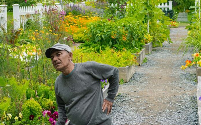 Is Gardening bad for your back?