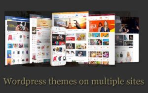 Can I use wordpress themes on multiple sites?