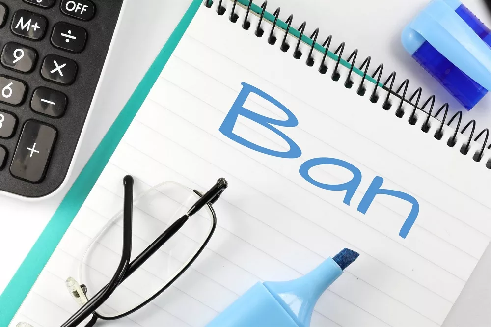 Ban on Advertisements